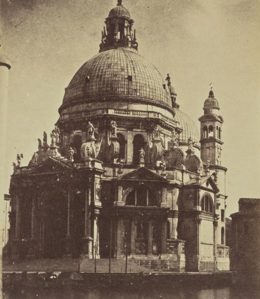 Sta Maria di Salute, Venice; Mrs. Jane St. John, British, 1803 - 1882, Venice, Italy; 1856 - 1859; Albumen silver print