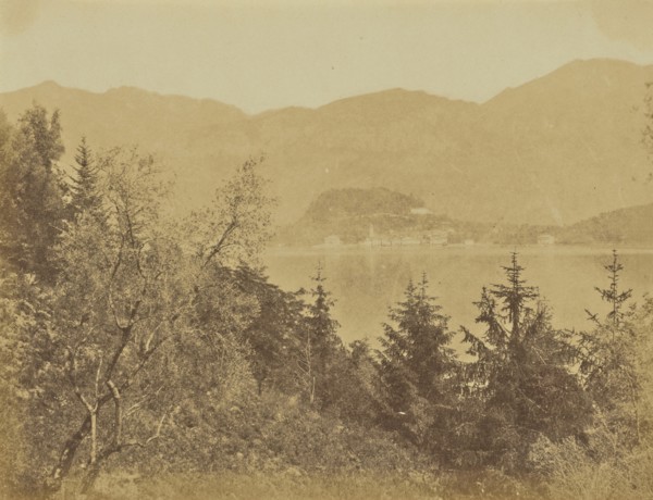 Bellaggio sic; Mrs. Jane St. John, British, 1803 - 1882, Bellagio, Italy; 1856 - 1859; Albumen silver print from a paper