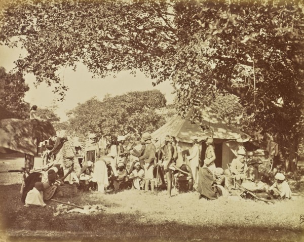 print; Colonel William Willoughby Hooper, British, 1837 - 1912, India; about 1870; Albumen silver print
