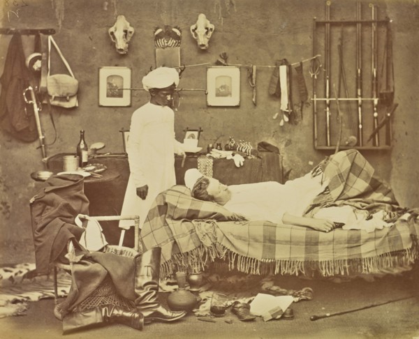 print; Colonel William Willoughby Hooper, British, 1837 - 1912, India; about 1870; Albumen silver print