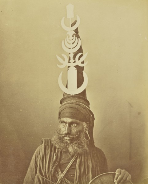 print; Colonel William Willoughby Hooper, British, 1837 - 1912, India; about 1870; Albumen silver print