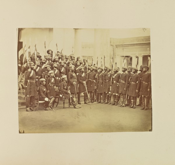 print; Colonel William Willoughby Hooper, British, 1837 - 1912, India; about 1870; Albumen silver print