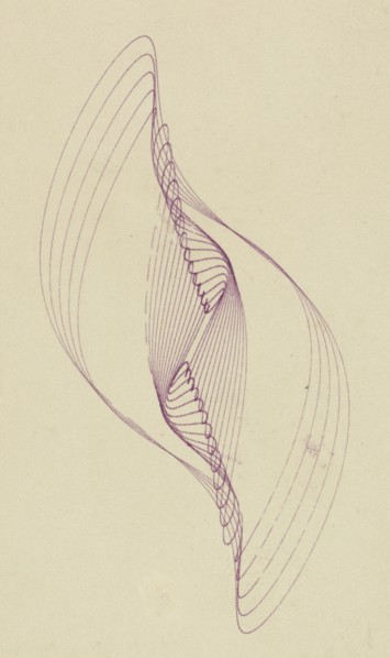 Pendulum Curve; Frederick H. Evans, British, 1853 - 1943, London, England; 1899 - 1910; Ink; 8.8 x 5.3 cm 3 7,16 x 2 1,16 in