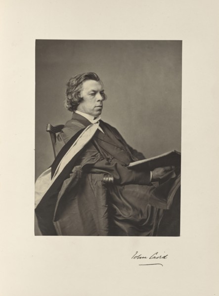 John Caird, D.D., Professor of Divinity; Thomas Annan, Scottish,1829 - 1887, Glasgow, Scotland; 1871; Carbon print; 21.3 × 15.9