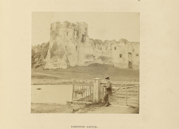 Chepstow Castle; Francis Bedford, English, 1815,1816 - 1894, Chepstow, Monmouthshire, Wales; 1862; Albumen silver print