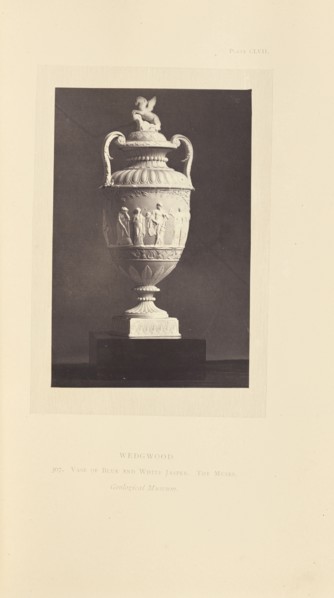 Vase; William Chaffers, English, 1811 - 1892, London, England, Europe; 1871; Woodburytype; 11.7 x 7.7 cm, 4 5,8 x 3 1,16 in
