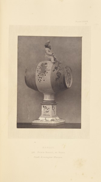 Punch barrel; William Chaffers, English, 1811 - 1892, London, England, Europe; 1871; Woodburytype; 11.8 x 8.2 cm, 4 5,8 x 3 1,4