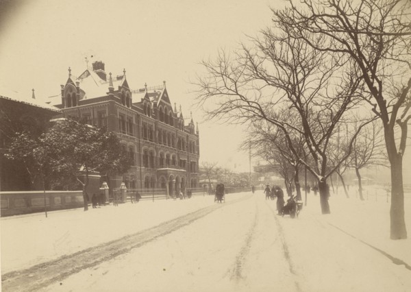 Russell & Co. Building, Shanghai; Unknown maker; Shanghai, China; about 1886; Albumen silver print