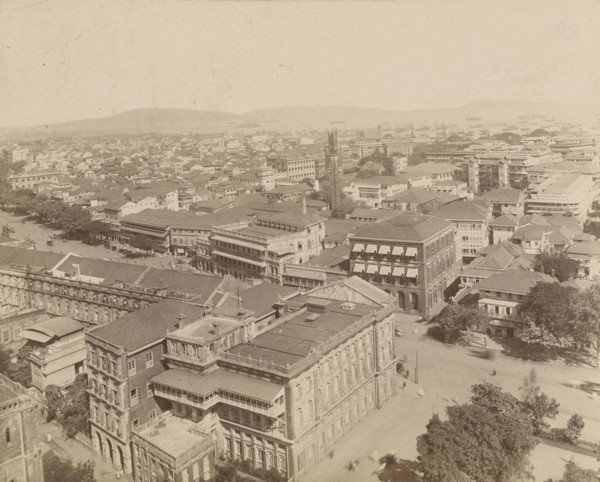 Bombay; Unknown maker; Bombay, India; 1870s - 1880s; Albumen silver print
