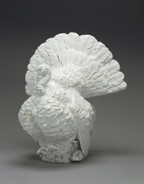 A Turkey; Meissen Porcelain Manufactory, German, active 1710 - present, Model by Johann Joachim Kändler, German, 1706 - 1775