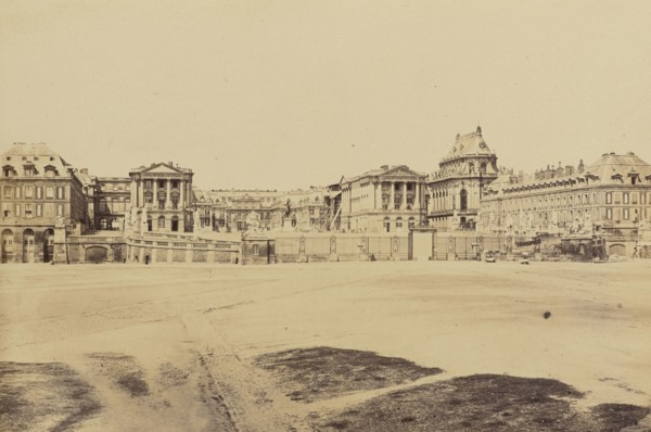 Versailles. Château, No. 162, Édouard Baldus, French, born Germany, 1813 - 1889, Paris, France; 1860s; Albumen silver print
