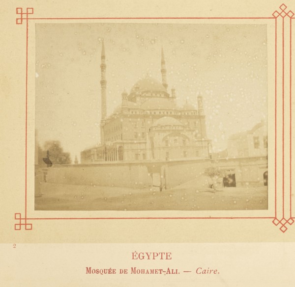 Mosquée de Mohamet-Ali. - Caire; Félix Bonfils, French, 1831 - 1885, Alais, France; about 1878; Albumen silver print