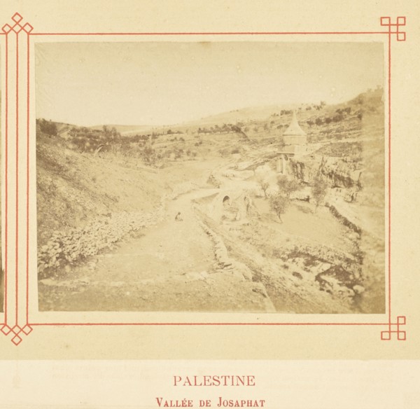 Vallée de Josaphat; Félix Bonfils, French, 1831 - 1885, Alais, France; about 1878; Albumen silver print