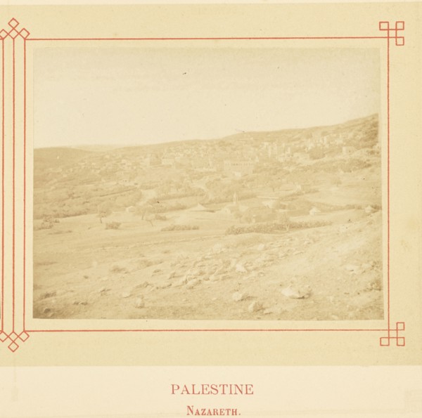 Nazareth; Félix Bonfils, French, 1831 - 1885, Alais, France; about 1878; Albumen silver print