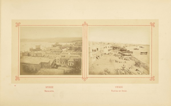 Beyrouth; Félix Bonfils, French, 1831 - 1885, Alais, France; about 1878; Albumen silver print