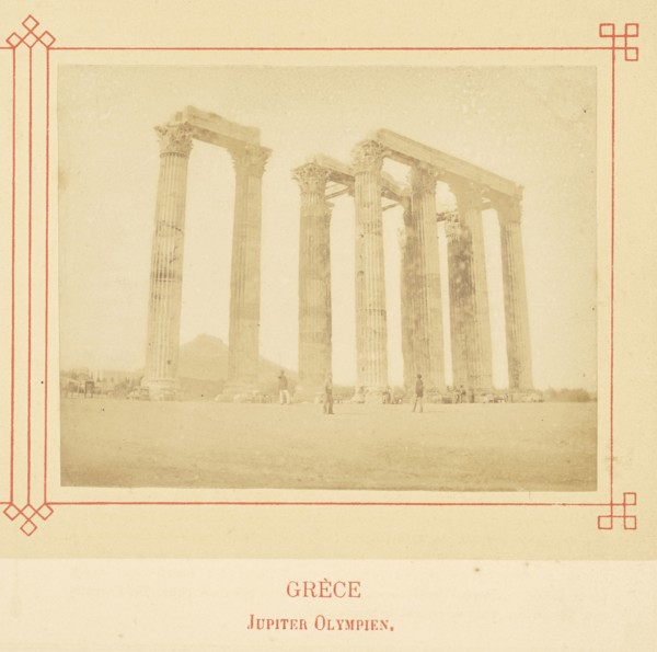 Jupiter Olympien; Félix Bonfils, French, 1831 - 1885, Alais, France; about 1878; Albumen silver print