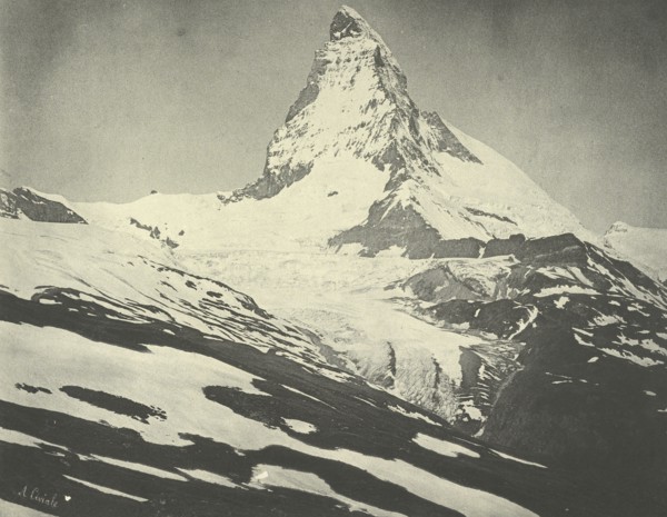 Le Grand Cervin ou Matterhorn 4482 M; Aimé Civiale, Italian, 1821 - 1893, Print by Jean-Dominique Gustave Arosa French