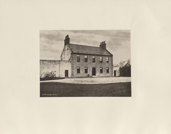 Springbank; Thomas Annan, Scottish,1829 - 1887, Glasgow, Scotland; 1878; Albumen silver print