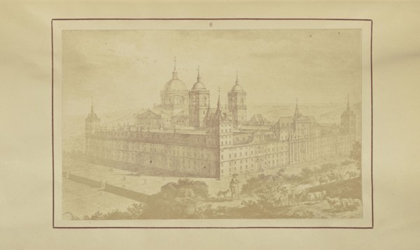 General View of San Lorenzo del Escorial; Nikolaas Henneman, British, 1813 - 1893, London, England; 1847; Salted paper print