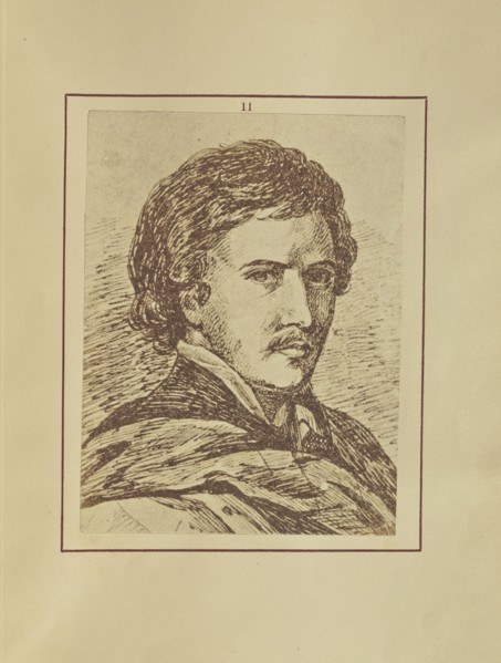 Portrait of Luis Tristan; Nikolaas Henneman, British, 1813 - 1893, London, England; 1847; Salted paper print; 9.4 × 7.1 cm