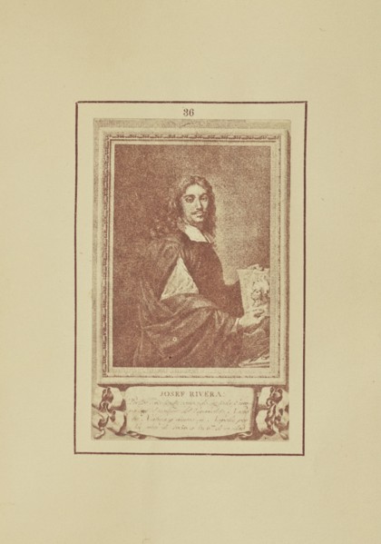 Portrait of Josef De Ribera; Nikolaas Henneman, British, 1813 - 1893, London, England; 1847; Salted paper print; 7.9 × 4.8 cm