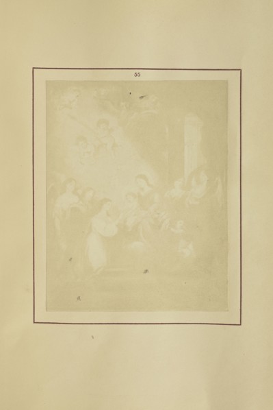 The Marriage of St. Catherine; Nikolaas Henneman, British, 1813 - 1893, London, England; 1847; Salted paper print