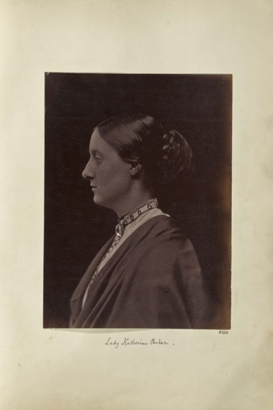 Lady Katherine Parker; Ronald Ruthven Leslie-Melville, Scottish,1835 - 1906, England; 1860s; Albumen silver print