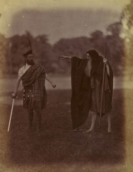 Lochiel's Warning; Ronald Ruthven Leslie-Melville, Scottish,1835 - 1906, England; 1860s; Albumen silver print