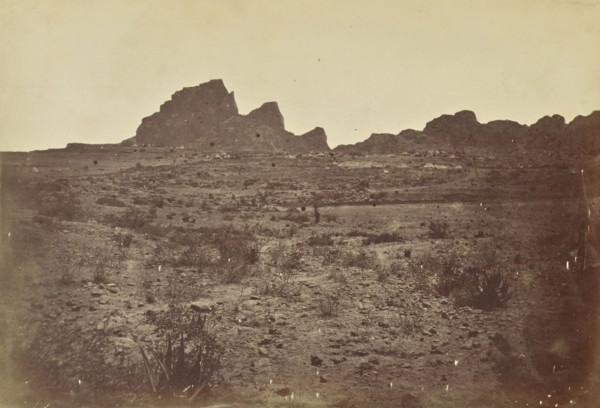 Abyssinia. The Rocks and Camp. Senafe; Ronald Ruthven Leslie-Melville, Scottish,1835 - 1906, Ethiopia; about 1867 - 1868