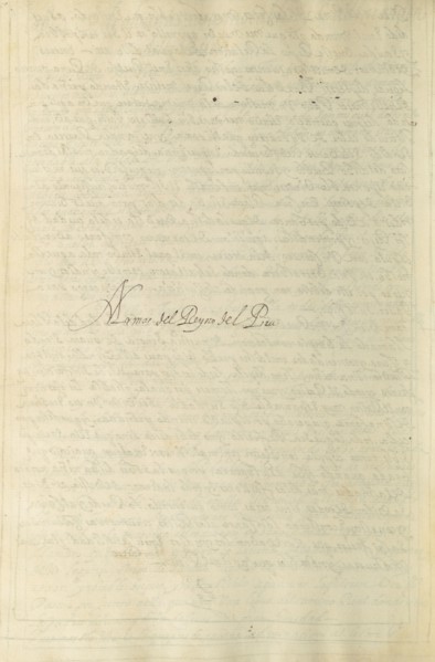 Inscribed Page; La Plata, Bolivia; completed in 1616; Leaf: 28.9 x 20 cm, 11 3,8 x 7 7,8 in