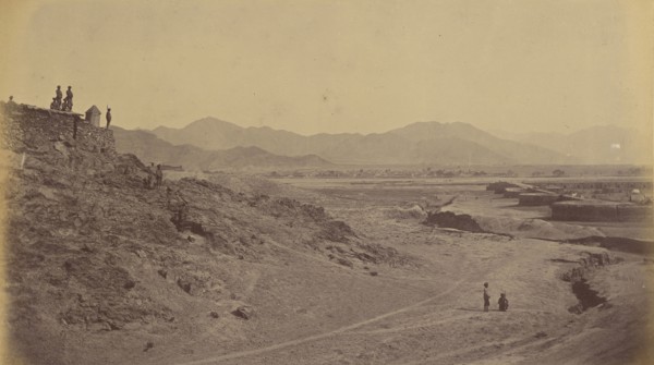 Desert scene; John Burke, British, active 1860s - 1870s, Afghanistan; 1878 - 1879; Albumen silver print