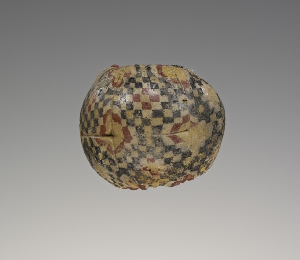 Bead; perhaps Italy; 1st century B.C. or modern; Glass; 1.7 x 1.4 cm, 5,8 x 9,16 in