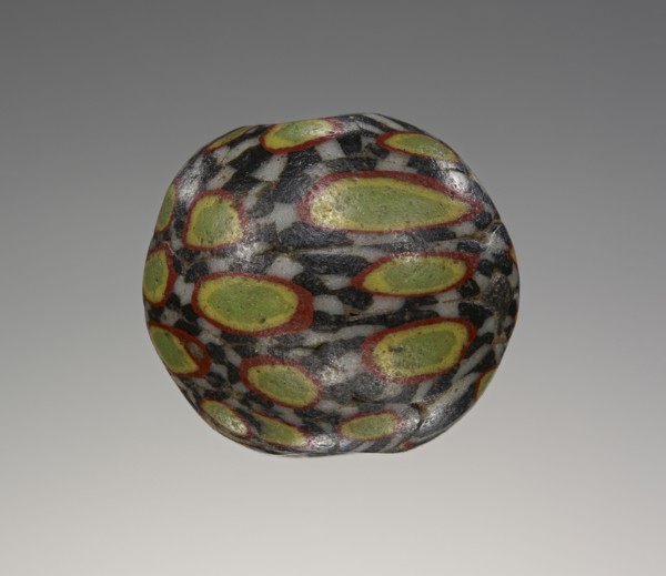 Bead; Panticapaeum, Kerch, Ukraine; 10th - 9th century B.C; Glass; 2.3 x 2 cm, 7,8 x 13,16 in