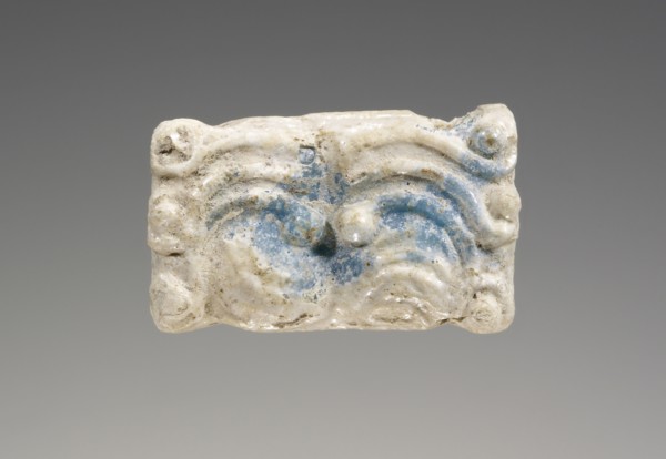 Cast Pendant; Greece; about 14th century B.C; Glass; 2.5 cm, 1 in