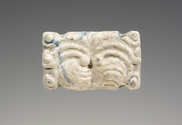 Cast Pendant; Greece; about 14th century B.C; Glass; 2.5 cm, 1 in