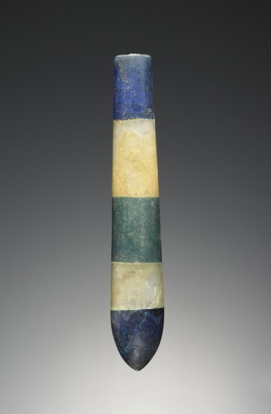 Alabastron; Eastern Mediterranean; late 1st century B.C. - early 1st century A.D; Glass; 13.4 cm 5 1,4 in