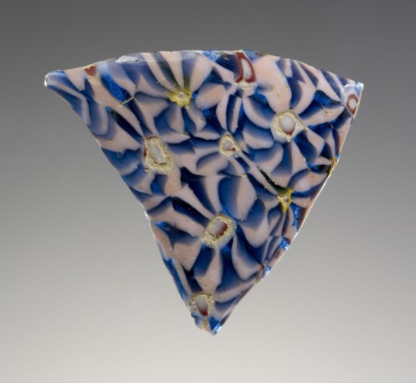 Cast Fragment; Workshop in the Eastern Mediterranean, Eastern Mediterranean; 2nd century B.C. - 1st century A.D; Glass; 2.5 cm