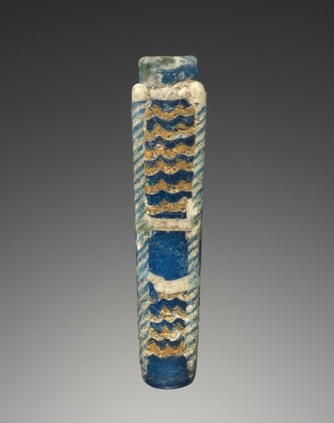 Balsamarium; perhaps Azerbaijan; 7th - 6th century B.C.(?, Glass; 7.5 × 1.7 cm, 2 15,16 × 11,16 in