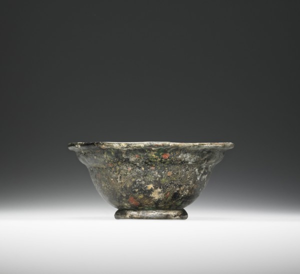 Mosiac Bowl; Eastern Mediterranean; end of 1st century B.C. - 1st century A.D; Glass; 4 x 9 cm, 1 9,16 x 3 9,16 in