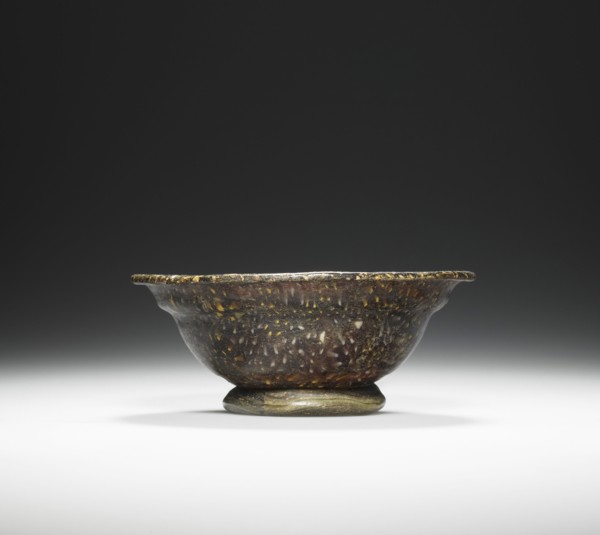 Mosaic Bowl; Eastern Mediterranean; end of 1st century B.C. - 1st century A.D; Glass; 3.8 x 9.5 cm, 1 1,2 x 3 3,4 in