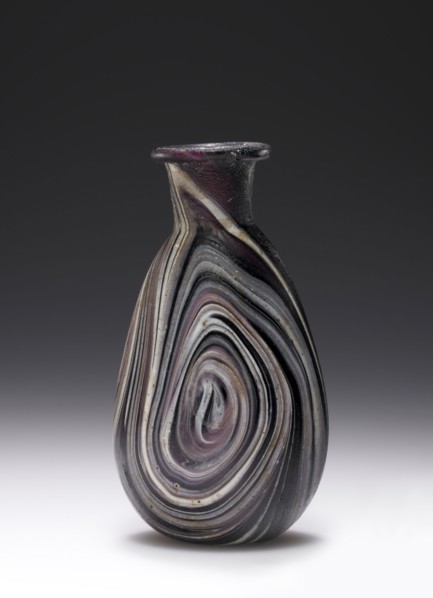 Flask; Eastern Mediterranean; 1st century A.D; Glass; 7.5 × 4.1 cm, 2 15,16 × 1 5,8 in