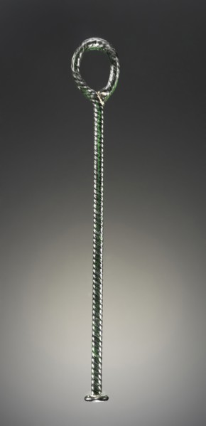 Distaff; Eastern Mediterranean; 1st - 2nd century; Glass; 18.5 cm, 7 5,16 in