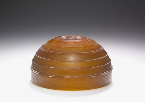 Bowl; perhaps Italy; 1st century; Glass; 10.3 cm, 4 1,16 in