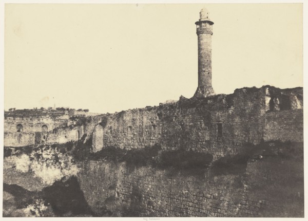 Jérusalem. Enceinte du Temple. Piscine probatique 2; Auguste Salzmann, French, 1824 - 1872, Louis Désiré Blanquart-Evrard