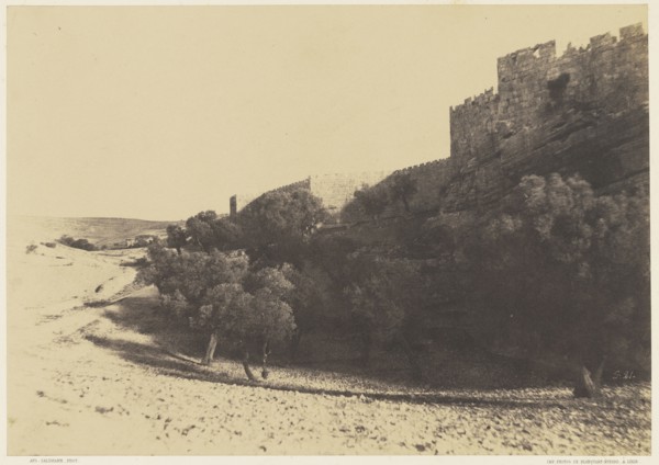 Jérusalem, Jérusalem, Côté Nord; Auguste Salzmann, French, 1824 - 1872, Louis Désiré Blanquart-Evrard, French, 1802 - 1872