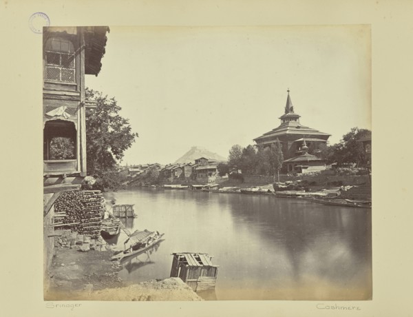Srinager. Cashmere; Baker & Burke, British, 1867 - 1872, Srinagar, Kashmir, India; 1860s–1870s; Albumen silver print