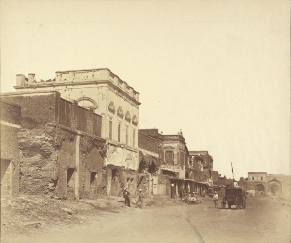 House in which the King was confined in the Palace; Felice Beato, 1832 - 1909, Delhi, India; 1858 - 1860