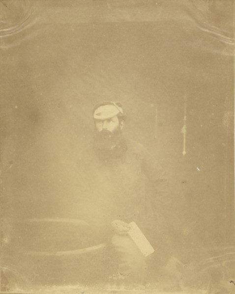 Captain Lunsden, Bengal Army; Felice Beato, 1832 - 1909, India; 1858 - 1860; Salted paper print