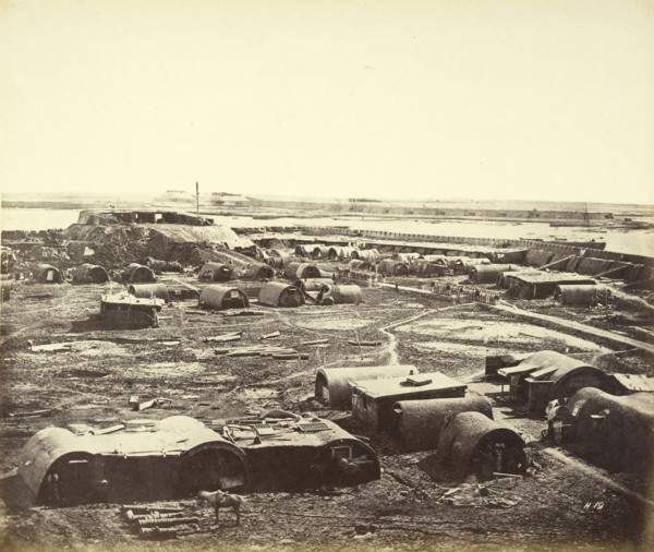 Interior of North Fort, Showing the Chinese Encampment, August 21st, 1860; Felice Beato, 1832 - 1909