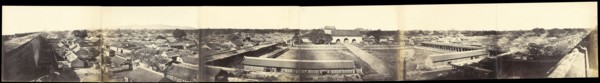 Panorama of Peking, Taken from the South Gate, Leading into the Chinese City; Felice Beato, 1832 - 1909